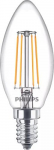 Philips by Signify Philips Filament Knla Klaasne 40W B35 E14 x2
