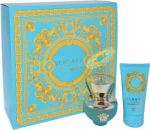 Versace DYLAN TURQUOISE SET 2-OSALINE (30ML EDT SPRAY AND 50ML NAHASTELU)