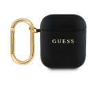 GUESS PU tekstuuriga Classic Logoga mbris Apple AirPods 1/2 jaoks