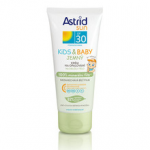 Astrid Pikesevarjutuskrem Sun OF 30 Kids AND Baby - Erosiooni vastupidav pikesevarjutus lastele 100% mineraalsete filtri.