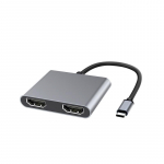 MicroConnect USB-C to HDMI X2 Female splitter Multi-Monitor