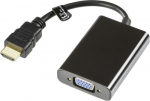 Deltaco HDMI-VGA7 videojuhe adapter 0,2 m HDMI tp A (Standard) VGA (D-Sub) must