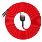 Baseus Cafule USB-A / Lightning 2A QC 3.0 kaabel 3 m - punane - OUTLET