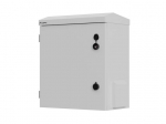 LANBERG Rack cabinet 10 inches wall/pole mount 420x300x500 grey assembled