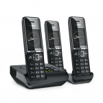 Gigaset COMFORT 550A analoogtelefon kneidentifikaatoriga Must