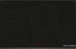 BOSCH Serie 6 PXE831HC1E hob Must sisseehitatav pliit 80,2 cm Induktsioonpliit 3 tsoon(i)