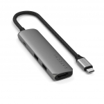 Satechi 4-1 USB-C Lhikujuline Viimistusadapter 4K - Tuumaprasinine