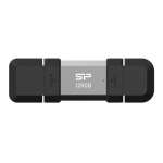 SILICON POWER SP128GBUC3C51V1S USB-mluseade 128 GB USB Type-A / USB Type-C 3.2 Gen 1 (3.1 Gen 1) Must, Hbe