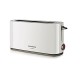 TAURUS Toaster One Slot Long 1000W White