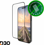 dbramante1928 eco-shield D3O kaitsekile, Apple iPhone 16 Pro, mustad servad (ES61CL006196)