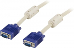Deltaco RGB-2A VGA kaabel 3 m VGA (D-Sub) hall
