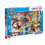 Clementoni PAW Patrol, puzzle, hissoost, 6+ aastat, 104 tk