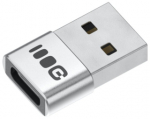 GREEN CELL Adapteris Plug AND Play USB-A to USB-C Alumiinium