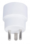 MicroConnect Power Adapter, Schuko to DK Hybrid power adapter from