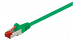 MicroConnect F/UTP CAT6 0.5m Green PVC Outer Shield : Foil screening