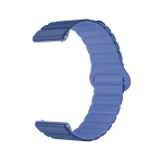 Riff 20mm Universal (Samsung, Garmin, etc) Loop magnetic silicone strap Blue