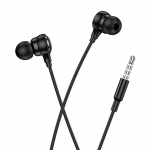 HOCO wire earphones Jack 3,5 mm with microphone M116 black