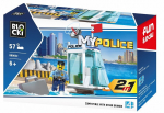 BLOCKI Blocki MyPolice Police station / KB0652 / Constructor with 57 parts / Age 6+