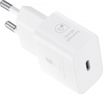SAMSUNG Galaktik Fast Charger 25W ilma kablit Valge Plastikpakk