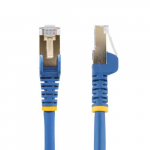 StarTech.com 1m CAT6a Ethernet kabel - 10 Gigabaidi kaitstud, ilma krast, RJ45 100W PoE kohalik kabel - 10GbE STP vrgukabeliga, mis sisaldab kverdusvastast kaitset - Sinine Fluke testimine/hendus on UL sertifitseeritud/TIA