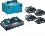 Makita LXT Charging Set 18V, 4X5.0Ah (197626-8)