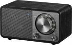 Sangean WR-7 Plus FM-raadio Bluetooth-hendusega, tumedam tamm (SAN99847)