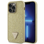 GUESS GUHCP14XHDGTPD iPhone 14 Pro Max 6.7" zoty/gold hardcase Rhinestone Triangle