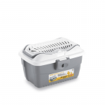 Transport cage Mini Gulliver 40x30x24cm white|grey