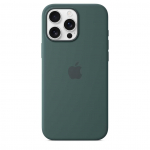 Apple iPhone16 Pro Max Silicone Case with MagSafe - Lake Green MA7V4ZM/A
