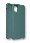 Riff Thin AND amp; Soft silicone case with soft fiber inside for IPhone 11 (6,1 AND quot;) Dark Green