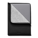 Woolnut Leather Folio for 15-inch MacBook Air suojakotelo, musta (WN-MBA15-F-2304-BK)