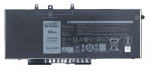 Dell Battery, 68WHR, 4 Cell, Lithium Ion