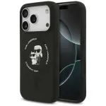 Karl Lagerfeld Silikoonist Karl AND Choupette Ring MagSafe korpus iPhone 18 Pro Max / iPhone 17 Pro Max B jaoks