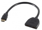 MicroConnect HDMI 19M - 2X HDMI 19F Male to 2X Female.