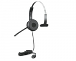 LENOVO 100 Mono Headset Wired Head-land Office/Call center USB Type-A Black