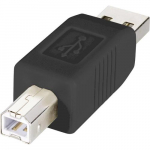 Renkforce RF-4078647 USB 2.0 A-B muundja mustas vrvis