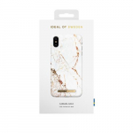 iDeal of Sweden Prinditud iPhone'i XS Max karbik Carrara kullas