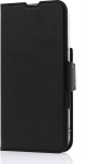 Wave BookCase, MagSafe hilduv, Apple iPhone 16, must (-MSBC-AP-IP16-BK)