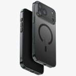 uniq Etui Airsuit iPhone'ile 17 Pro Max. Magclick laadimiskaabel, must