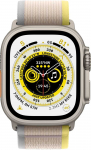 Apple Watch Ultra Cellular 49mm Titanium Case/Yellow/Beige Trail Loop M/L
