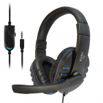 Kubite T997 mngupea krvaklapid 40mm draiverid 1,8m kaabel 1x 3,5mm audio/mikrofon + kaugjuhtimispult Sinine