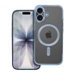 ELECTRO MAG COVER case compatible with MagSafe for IPHONE 17 blue