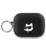 Karl Lagerfeld KLAP2PGCHPK AirPods Pro 2 (2022/2023) kate tarna/must Monogrammi Choupette pea