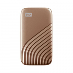WESTERN DIGITAL Minu Passport SSD 2 TB USB Type-C 3.2 Gen 2 (3.1 Gen 2) kuldne
