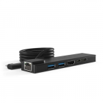 Compulocks 1-Meetri USB-C Hub kaabliga