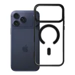 IPhone 18 Pro Max / 17 Pro Max jaoks kandetorusiga ja MagSafe-hilevastusega heklgse vrvi Edge Mag-kaitsekott, mustEstonian: