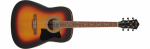 Ibanez V50NJP-OVS akustiline kitarrikomplekt (Sunburst)