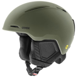 Uvex Skihelm Monte LT MIPS Khaki