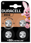 Duracell Lithiumkondensator CR2032 3.0V 4tk.