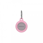 ONSALA Airtag Holder Silicone Pink with Keyring